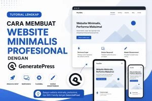 Cara Membuat Website Minimalis Profesional dengan GeneratePress